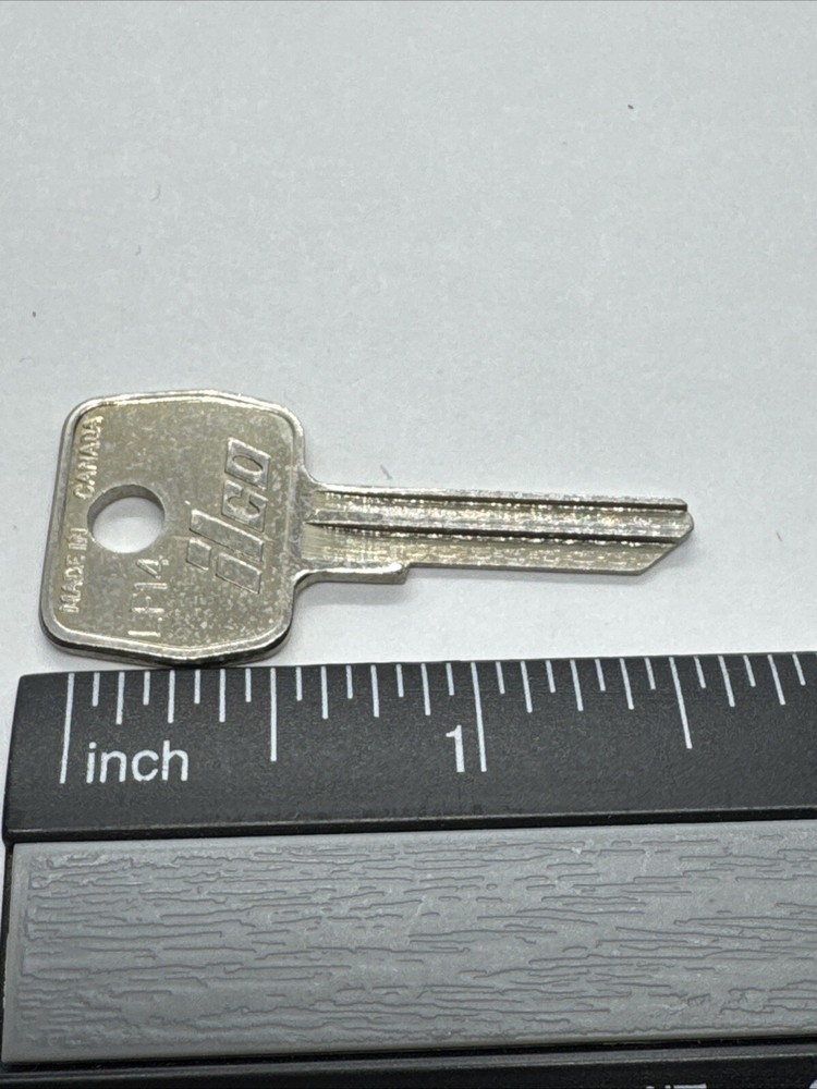 NOS ILCO LF14 Uncut Key Blank - NOS