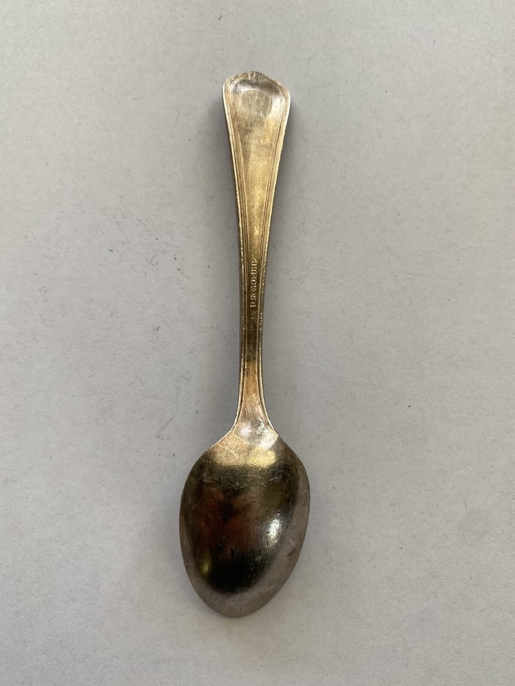 Vintage Spoon Tea Spoon IS CO BP Unknown Material and Brand