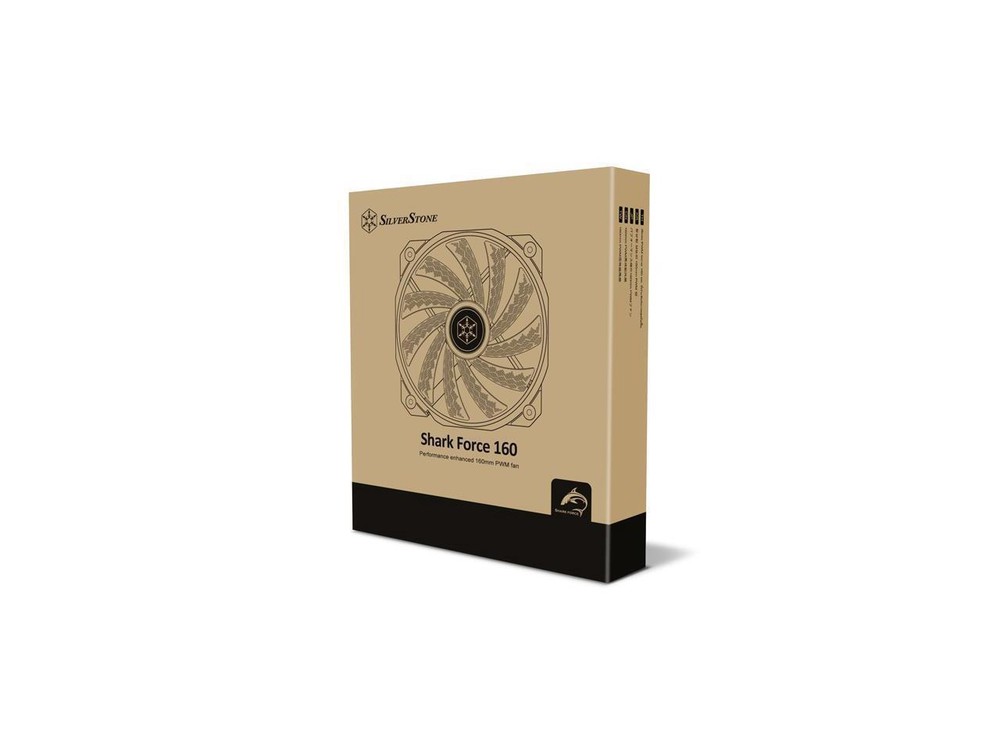 Performance enhanced 160mm PWM fan