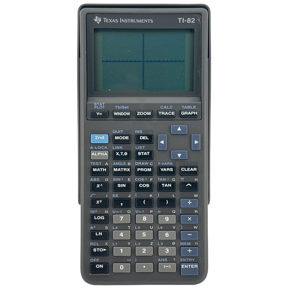 Texas Instruments Ti-82 Graphing Calculator Good Condition TESTED