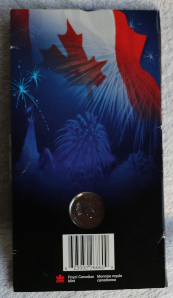 Canada 25 cents colored 2000 "CELEBRATION"