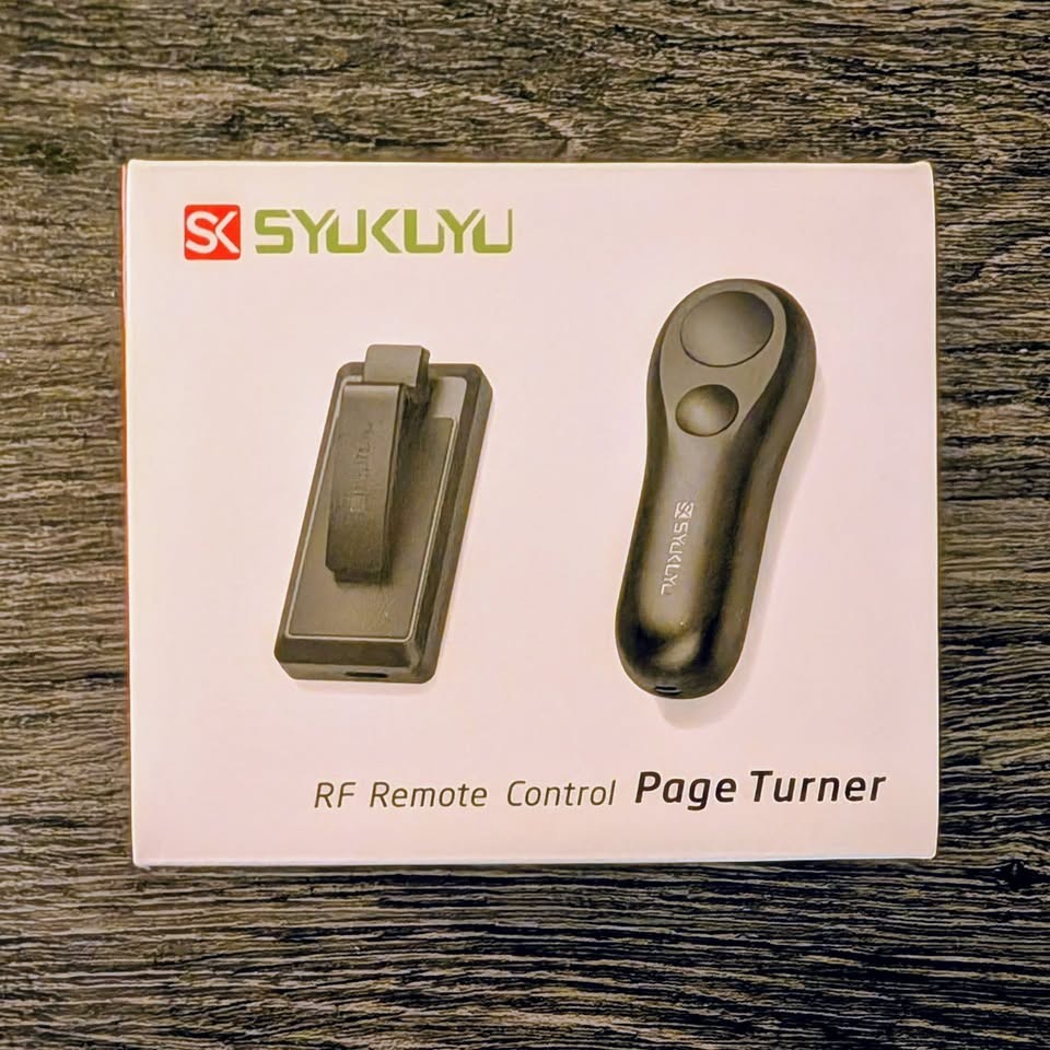 Syukuyu RF Remote Control Page Turner for Kindle / iPhone / iPad /android