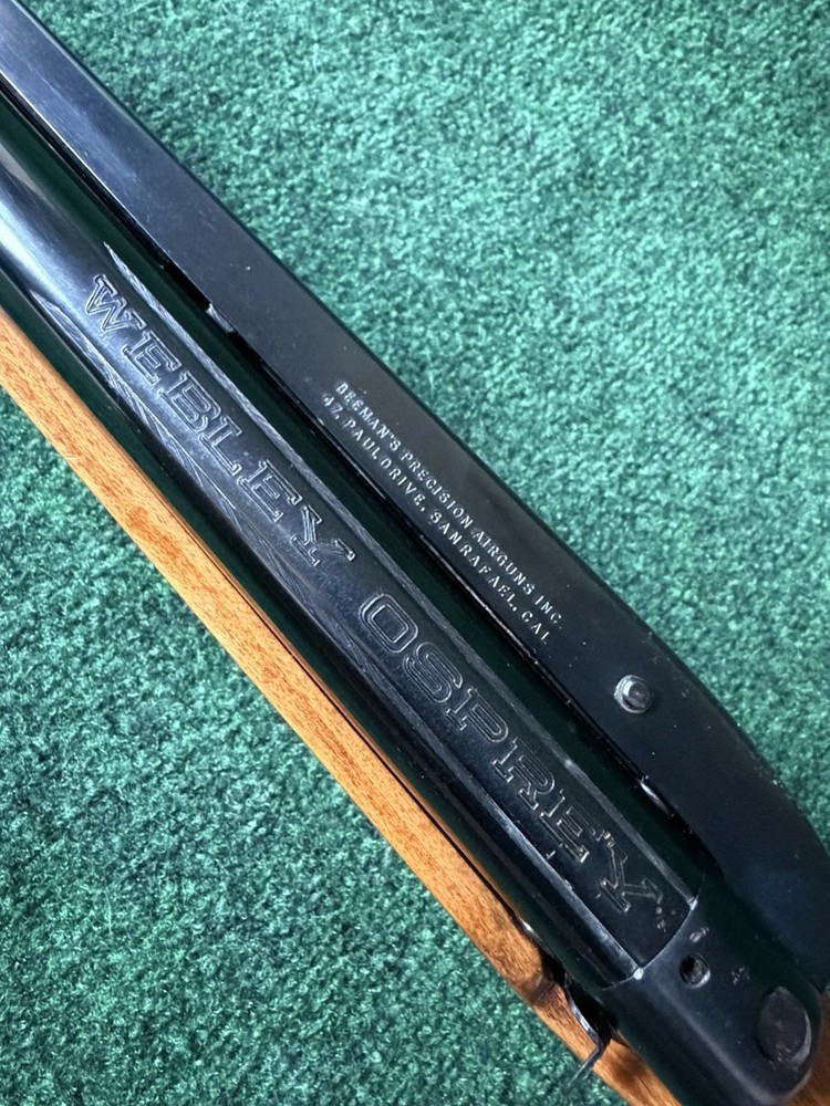 WEBLEY OSPREY .177 AIR RIFLE - Tested