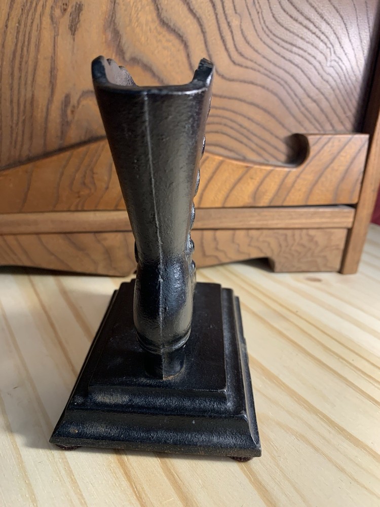 Cast Iron Victorian Shoe Bookends