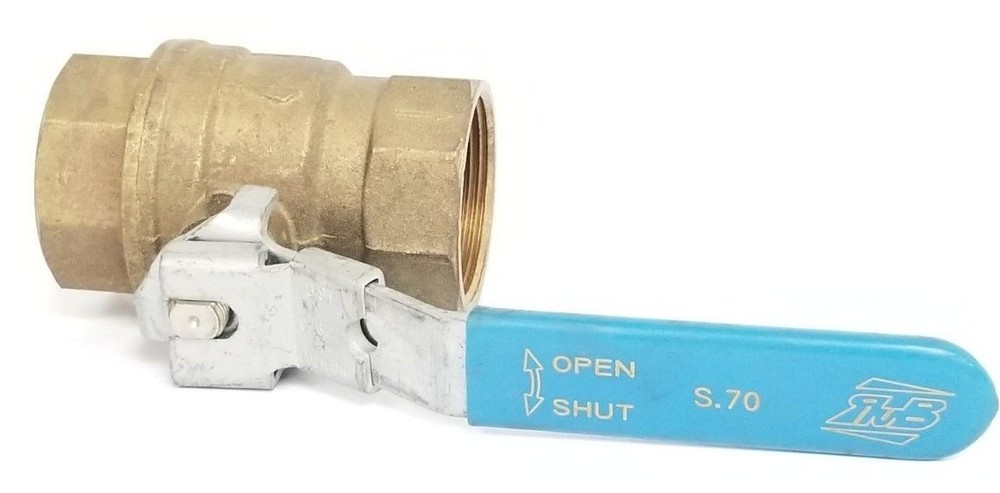 RUB 1-1/2 600 CWP BRASS BALL VALVE