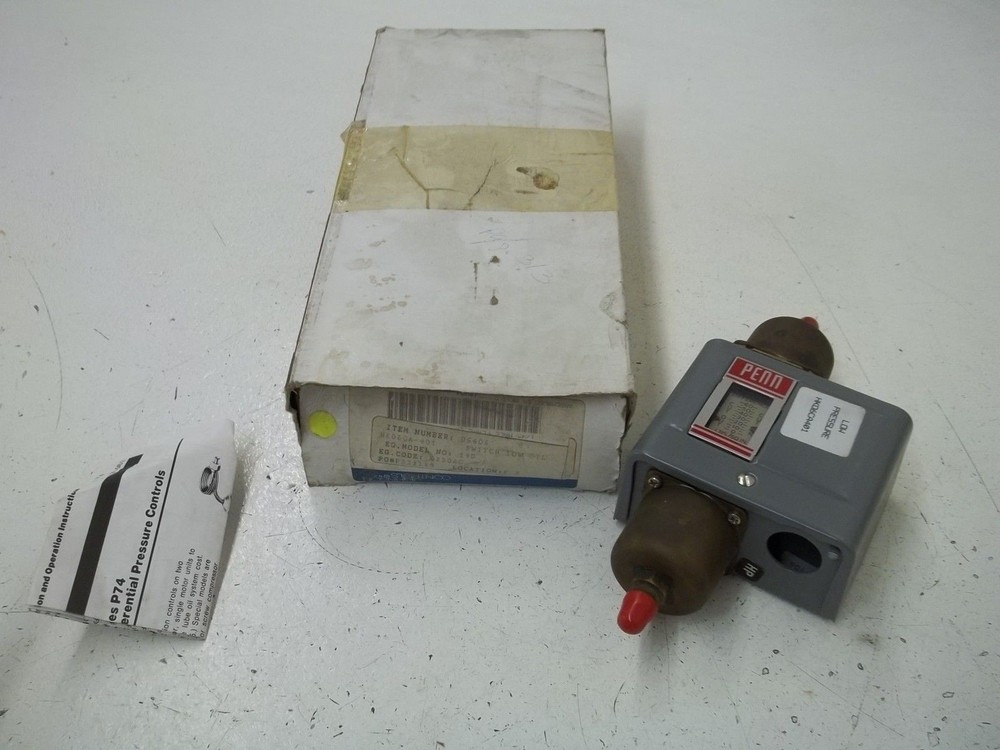 JOHNSON CONTROLS P74DA-15 PRESSURE CONTROL NSMP