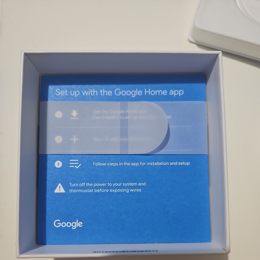 Google Nest Thermostat E - White (T4000ES)