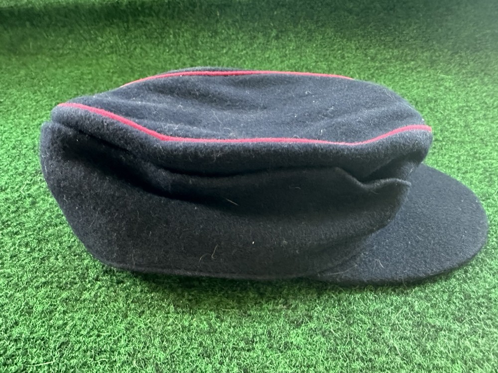 Original West German Firemans M43 Style Wool Hat Fire Service