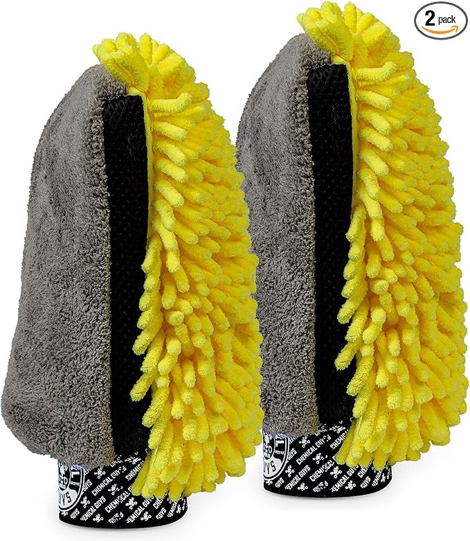 Chemical Guys - Three - Way Premium Wash Mitt (2 Pack)