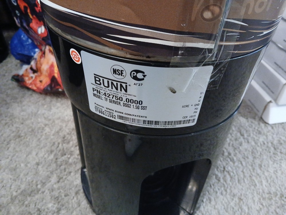 Bunn ThermoFresh® Coffee Server Dunkin Donuts