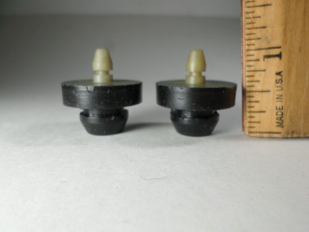 IBM Selectric II Model 8x Typewriter RUBBER FEET 2pc cone shaped part