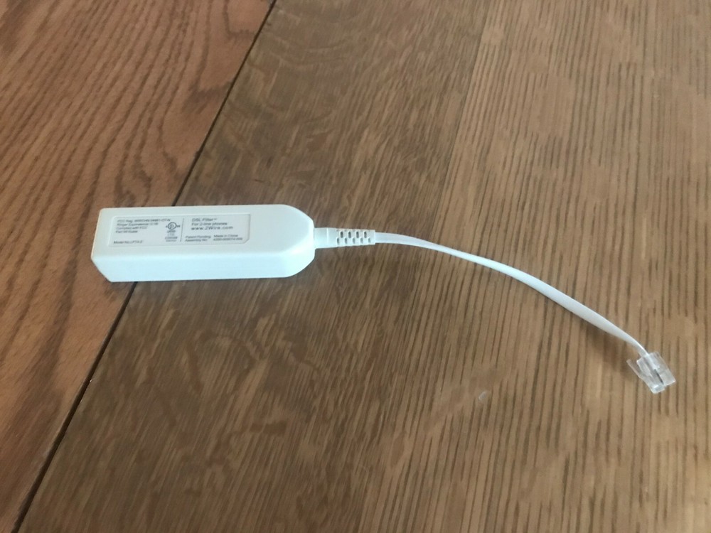 DSL Filter for Two line phones Model LFT4-2
