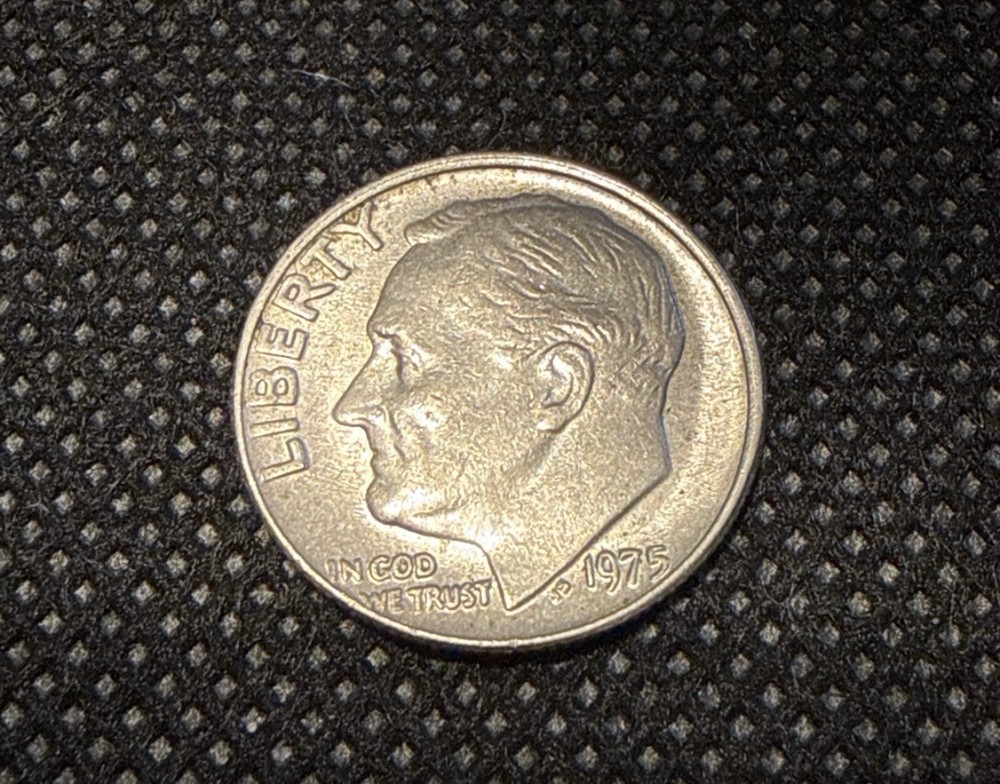 Ten Centi 1975 No Mint Mark