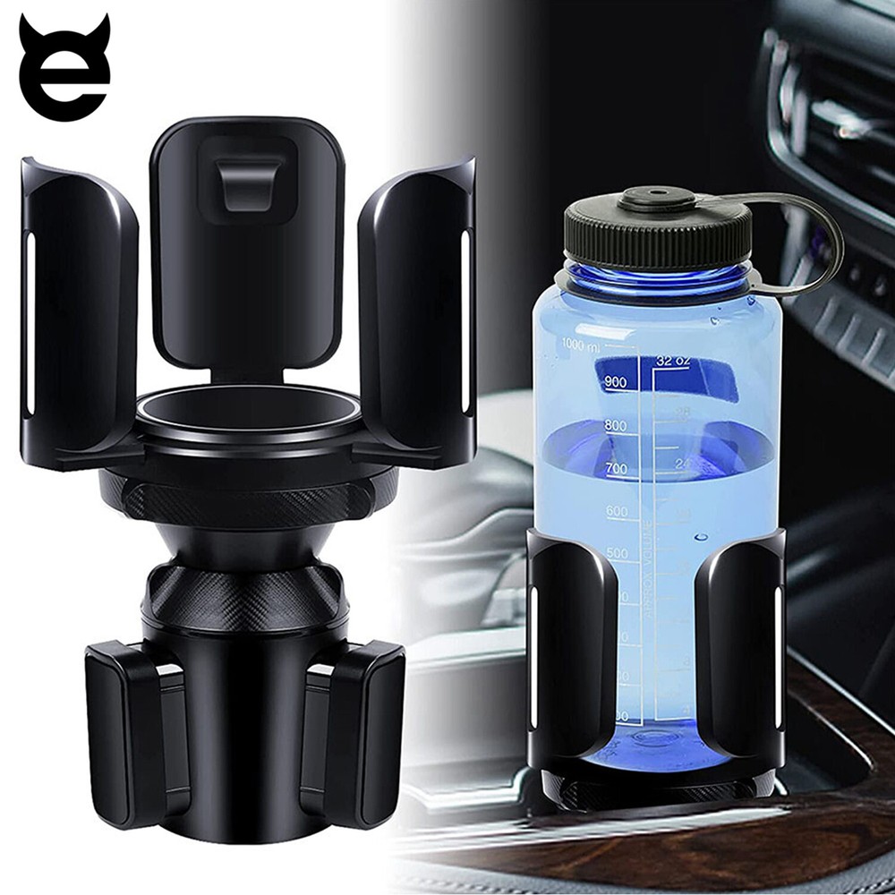 Cup Holder Expander for Car w/Adjustable Holder & Base for 10-64oz Yeti Ramblers