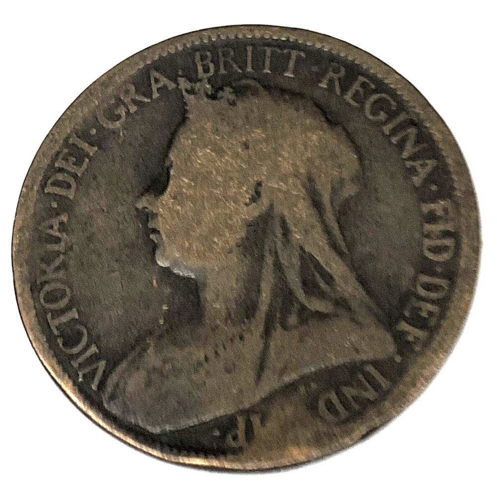 # C466 GREAT BRITAIN COIN, HALF PENNY 1897