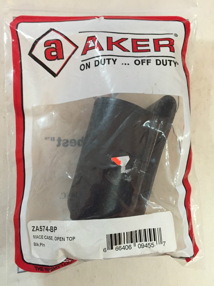 Aker Leather Aker - ZA574-BP . Mace Case Open Top