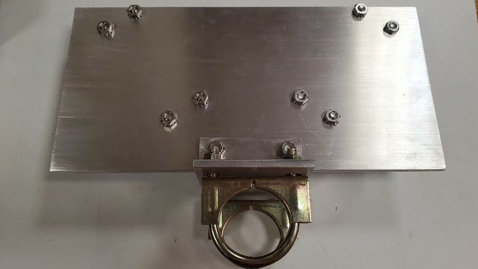 Delta loop Antenna hub for 1in element to 2" boom