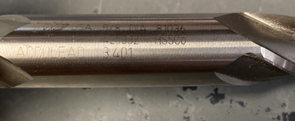 5/8 Dia. 81036 Double End 5” Bit