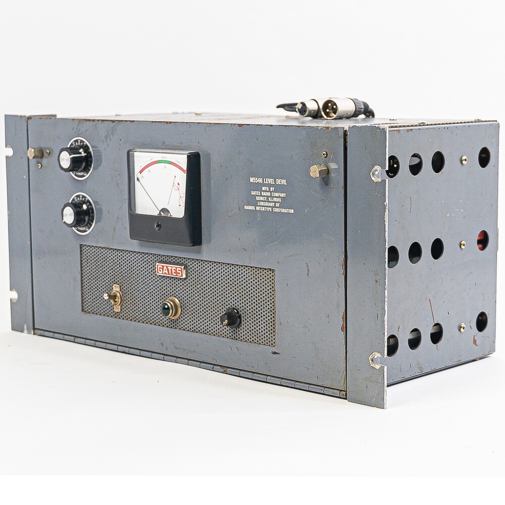 Gates Level Devil Model M5546 – Tube Broadcast Limiter / Expander