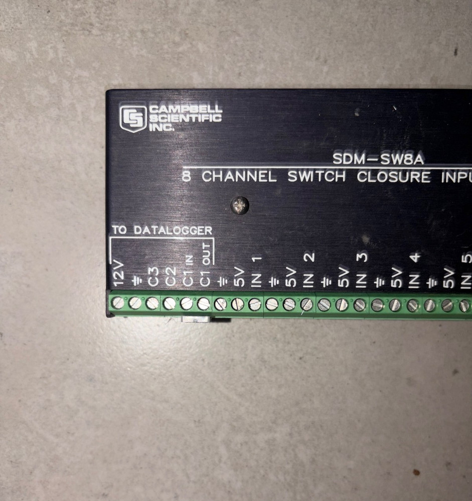 Campbell Scientific SDM-SW8A 8-channel Switch Closure input Module