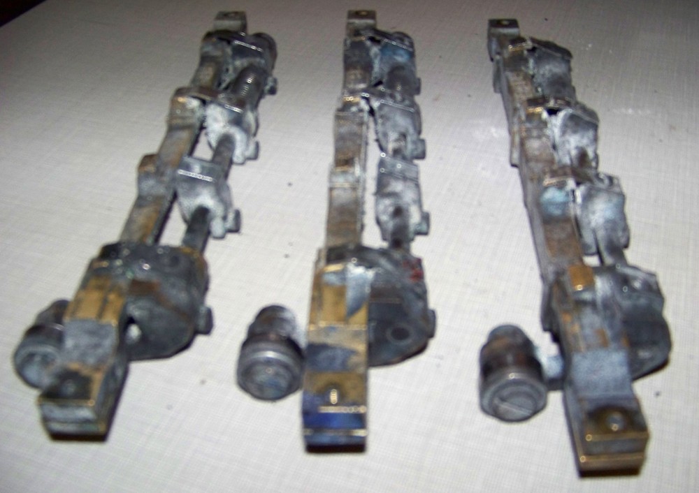 3 Multi 1250 Printing Press Gripper Bars