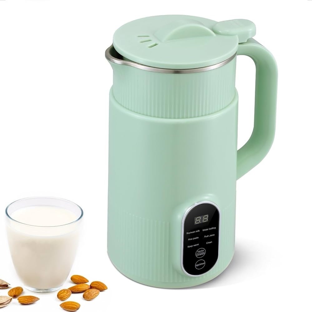 Soya Milk Maker With Delay Start/Heat/Self-Cleaning/Heat Oven Function