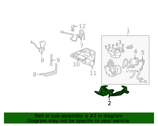 Genuine GM Hardware Kit 22154256