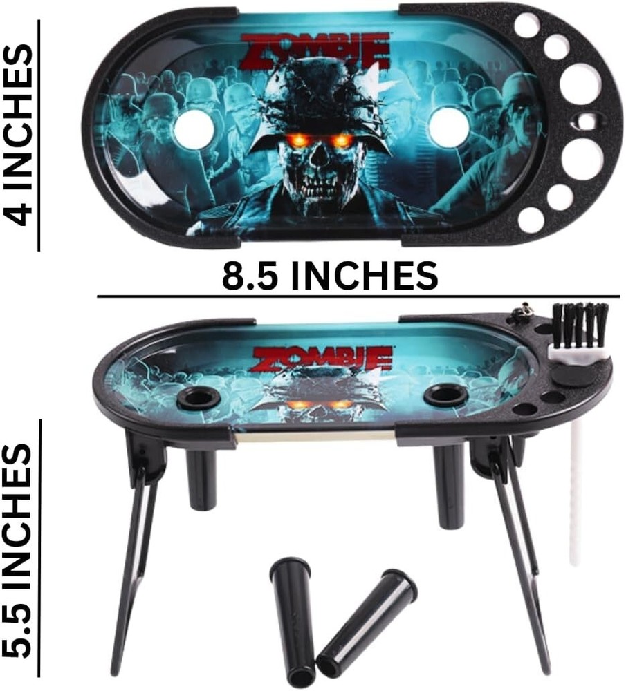 Rolling Tray with Folding Rolling Station to Stuff Full Size and Standard Sized