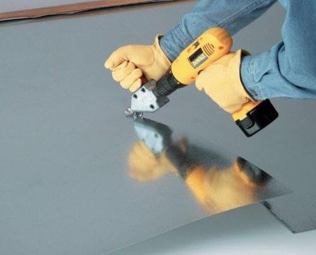 Versatile Metal Cutting Attachment for Precision Sheet Work - Dual Ball Bearings