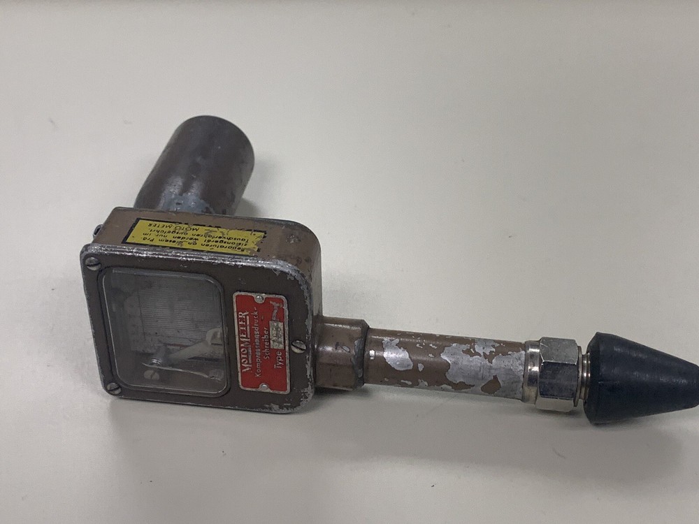 Vintage MOTO-METER COMPRESSION GAUGE | Mechanic Engine Compression 02