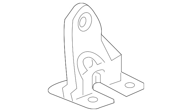 Genuine GM Rear Seat Back Hinge 13593970