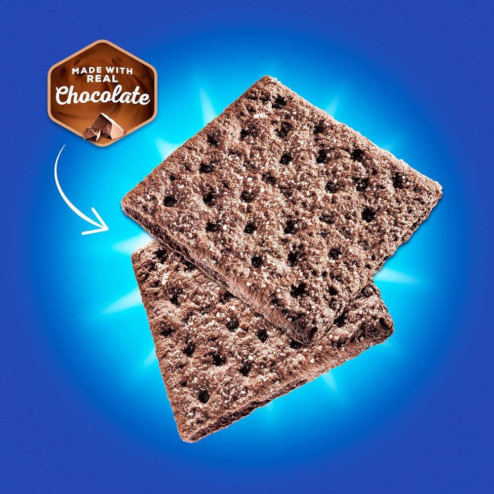 Fresh Stacks Chocolate Graham Crackers, Bulk Travel Snacks, 6 Boxes (36 Multi Sn