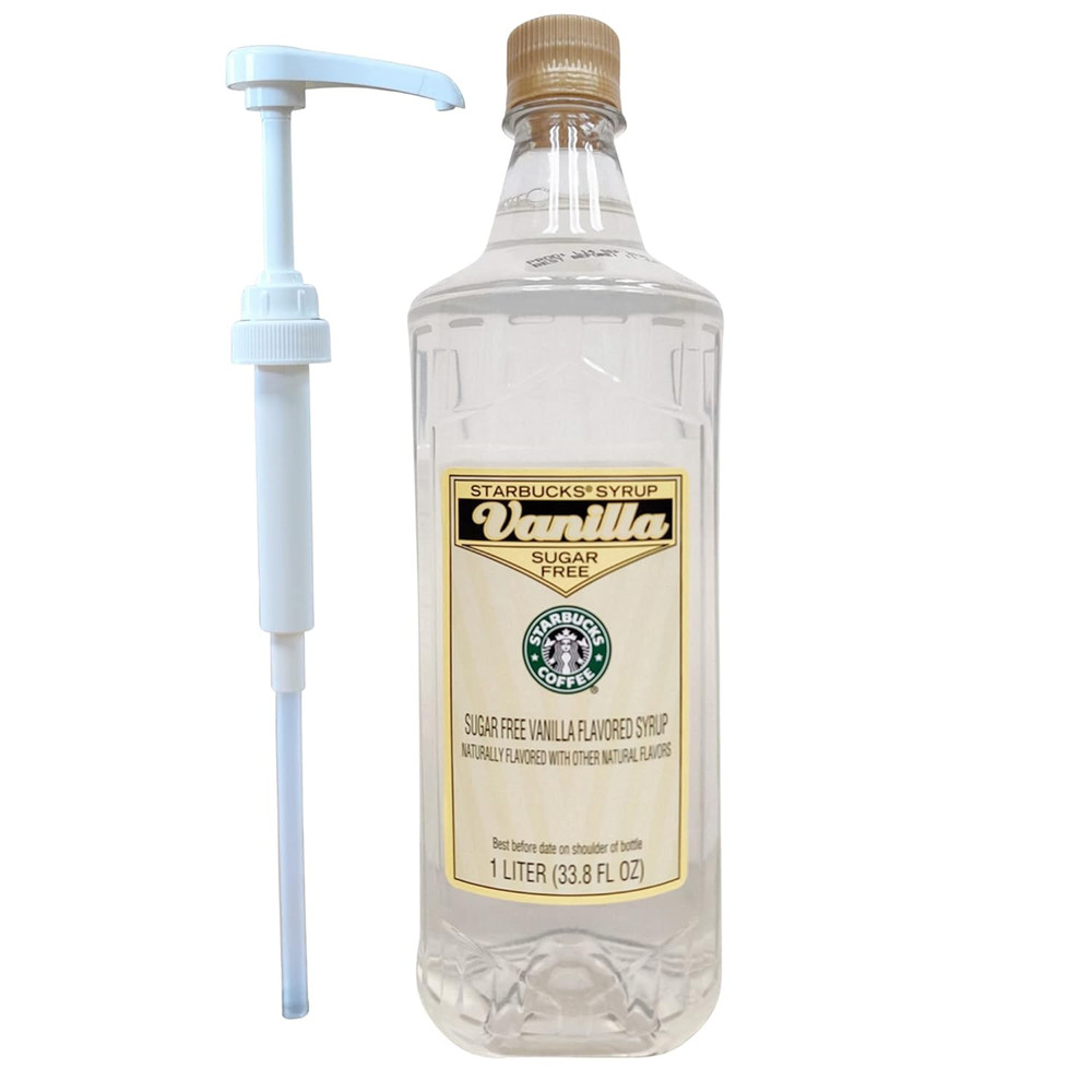 Starbucks Flavored Syrup (Sugar-Free Vanilla, 2 Bottle Pack)