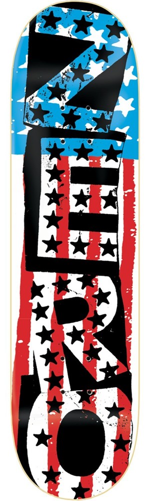 Zero Skateboards American Punk 8.25" Skateboard Deck + griptape