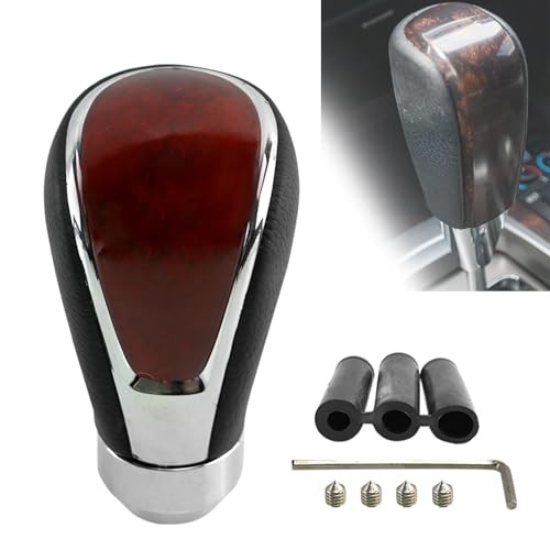 Universal Shift Knob Leather Car Gear Stick Shifting Knobs Compatible with