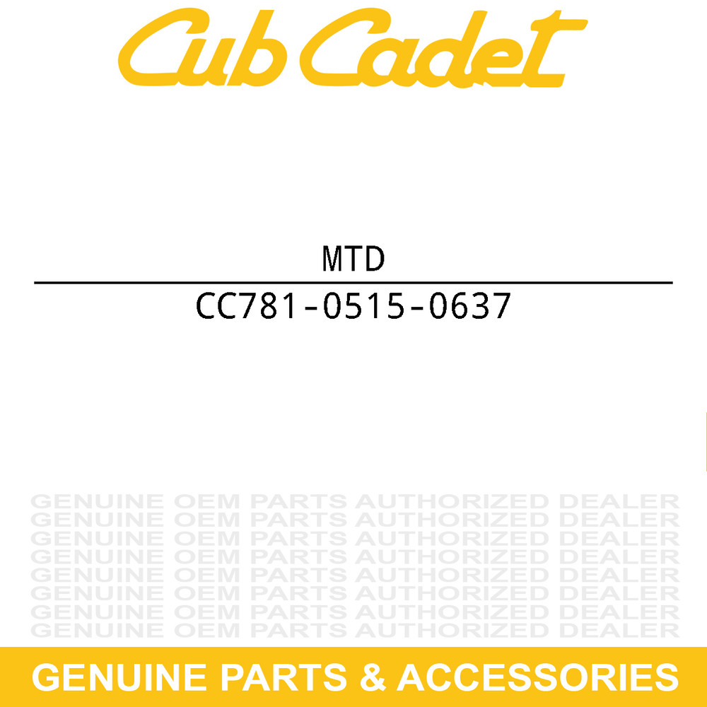 MTD 781-0515-0637 Front Support Bracket Craftsman CS464N CS464