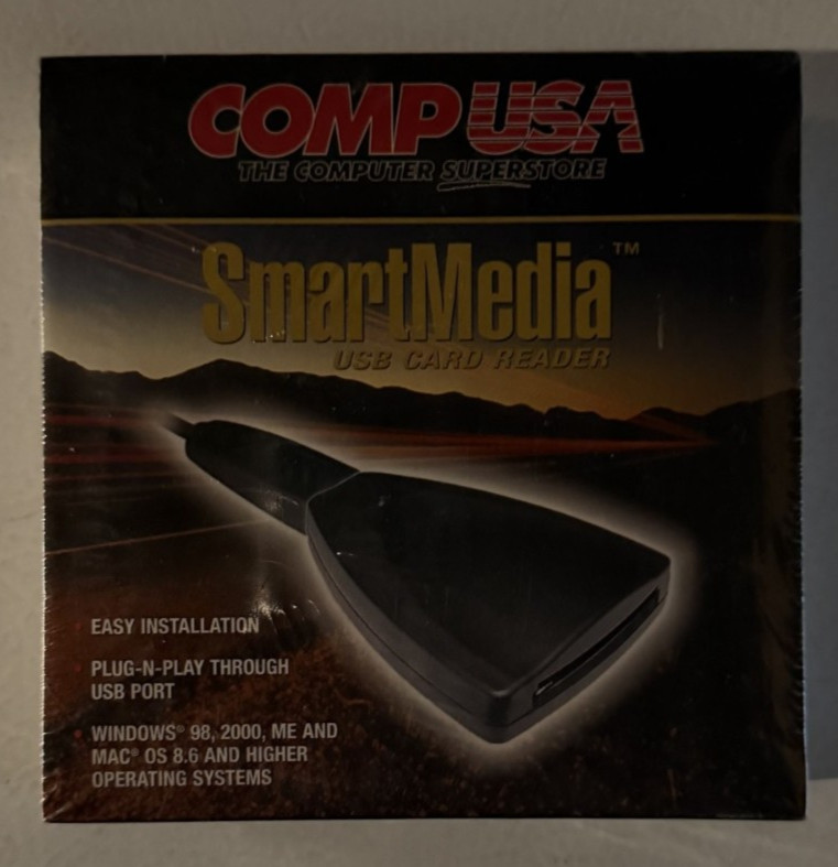 CompUSA SmartMedia USB Card Reader NEW