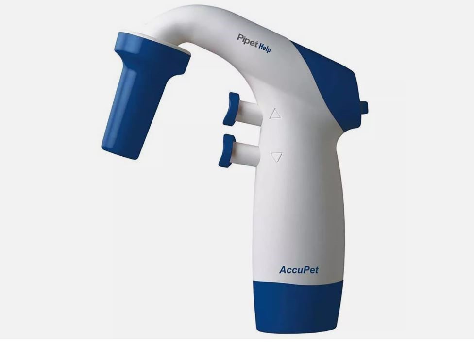 New AccuPet AccuHelp Motorized Rechargeable Pipette Controller