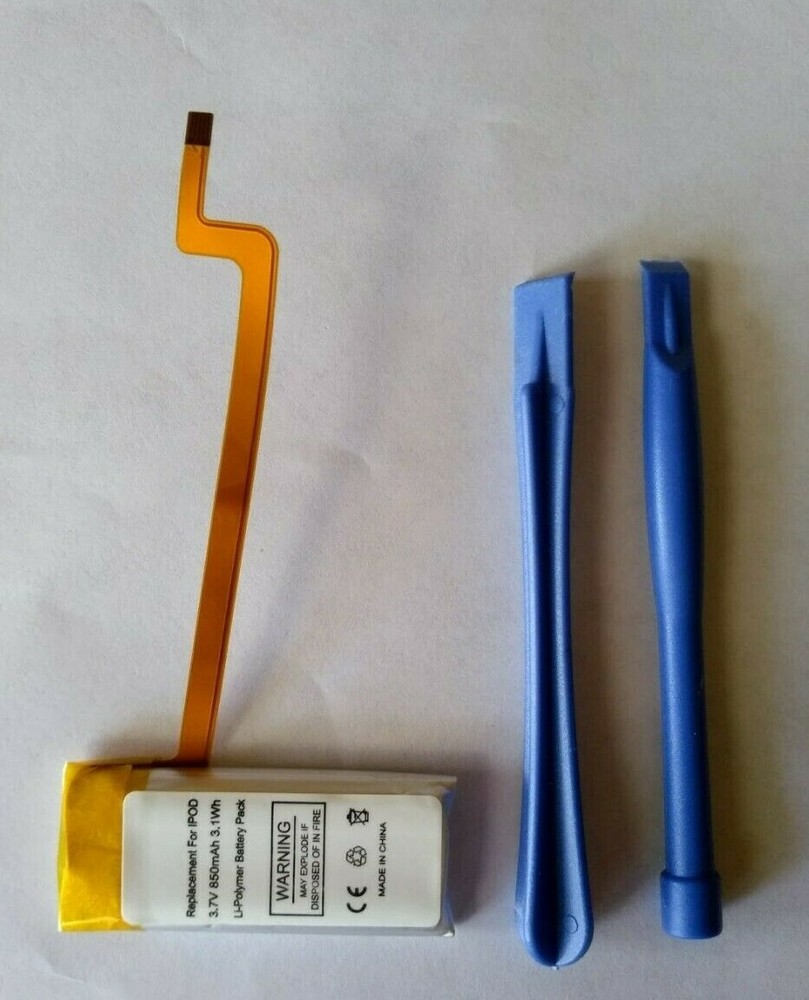 Replacement battery & tools for ipod Video 5 5th gen generation 30GB 60GB 80GB