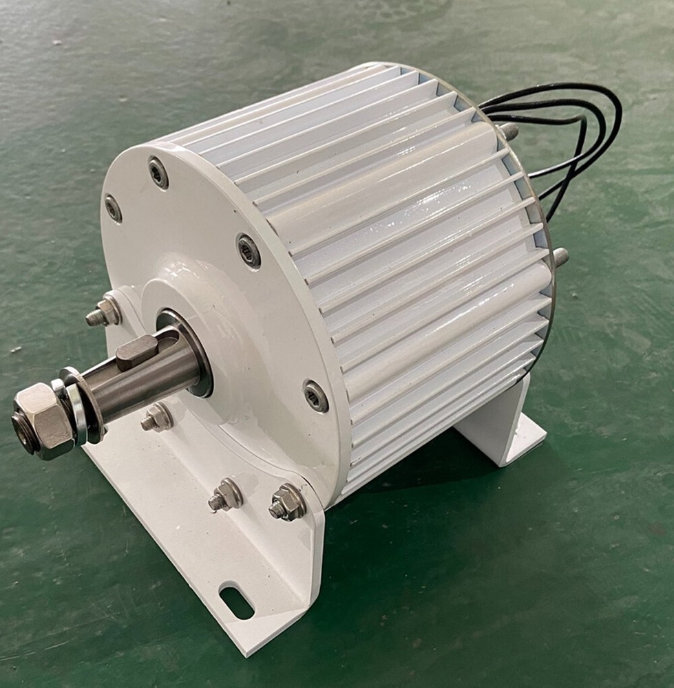 2000W 3 Phase Permanent Magnet Generator Synchronous Gearless 48V-220V