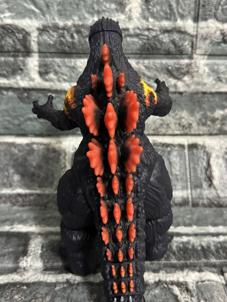 GODZILLA 1995 - BURNING GODZILLA - 7" Action Figure - Playmates 2021 - TOHO EUC