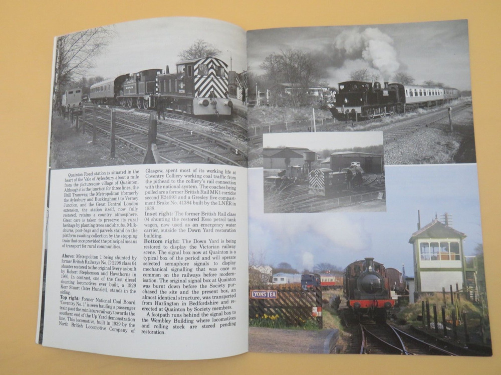 Buckinghamshire Railway Centre Magazine 1989