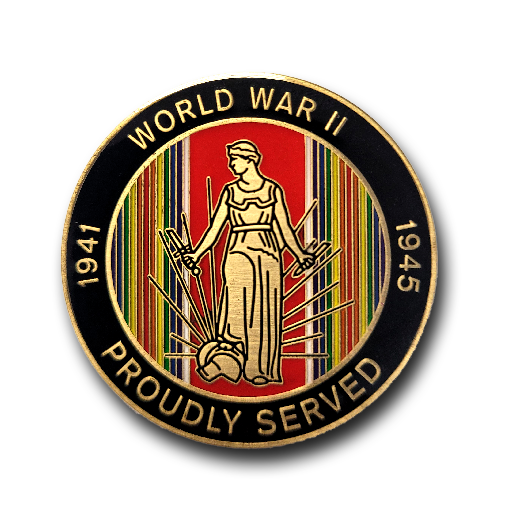 99th Infantry Division "Checkerboard" WWII Service Challenge Coin