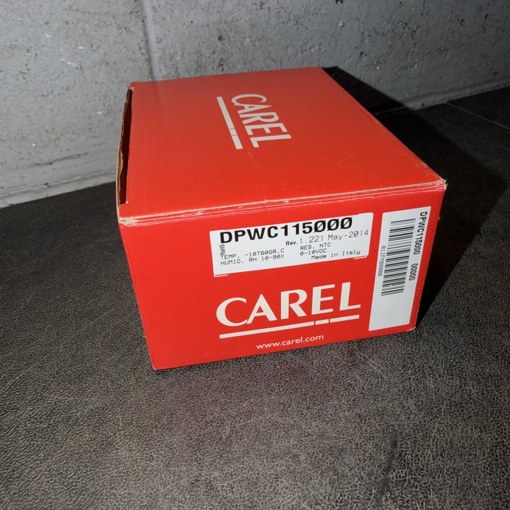 Carel DPWC115000 Wall Mount Temperature Humidity Sensor