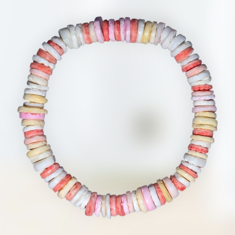 Natural Pink Shell Bracelet