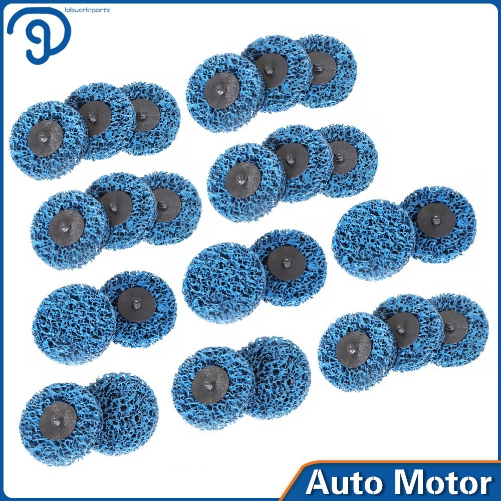 25 Pack Quick Change Easy Strip & Clean Discs Fit For Paint Rust 3 Inch