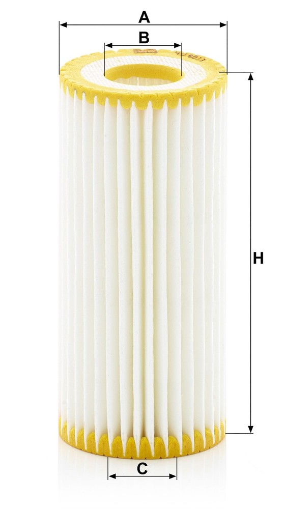 Mann Filter Original MANN-FILTER Oil HU single pack, multicoloured