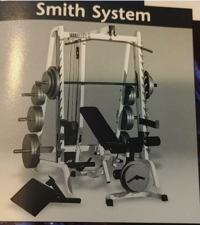 Parabody Serious Steel Home Gym Smith System