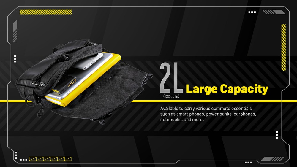 NiteCore SLB05 Modular Commuting Sling Bag