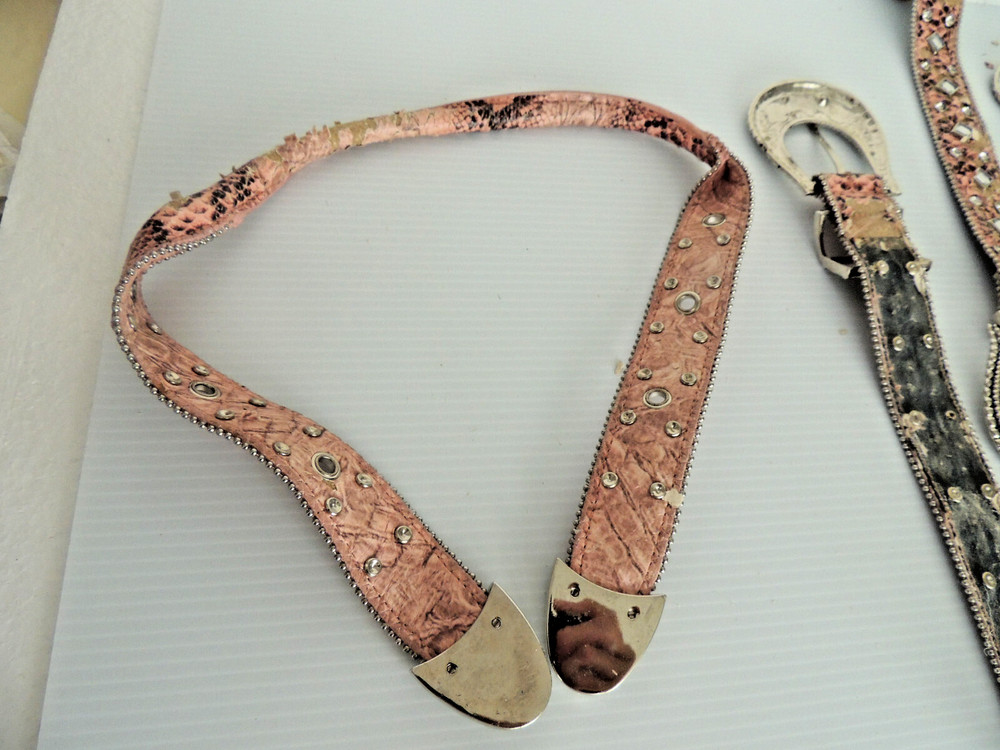 Vinage pink Flora from old purse part for craft